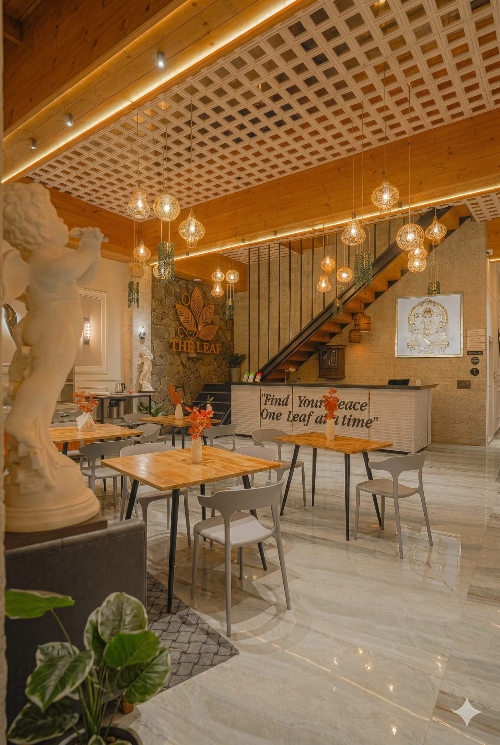 The Leaf Hotel Lobby